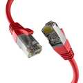 CAT8.1 RED 3m RJ45 Patch Cable S/FTP PIMF LSZH 2000MHZ 40GB Network Cable