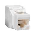 Keystone Jack, Toolless Cat.6 RJ45, UTP Wit