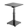 Electric adjustable sitting/standing conference table