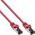 Patch Cable S/FTP PiMF Cat.8.1 LSZH 2000MHz rood 0,5m