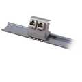 Stainless Steel DIN-Rail Adapter, for 3 Keystone