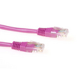 Cat5e UTP patchkabel roze   1,5m