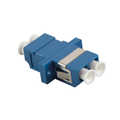 LC Duplex Adapter Singlemode Keramische huls  Blauw