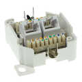 ACT Modulair opbouwdoos unshielded 2 ports German Style CAT5E