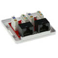 Contactdoos UTP Opbouw 2x RJ45 jack