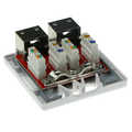 Contactdoos STP Opbouw 2x RJ45 jack