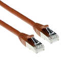 ACT Cat. 6A  S/FTP PVC  Patchkabel   Bruin 1,50 Meter