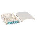 Cassette, singlemode 6x LC duplex voor FTTH-BGT, OS2, inclusief connectors