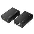 HDMI extender set over LAN, 60 m, 1080p/60 Hz, POC, IR