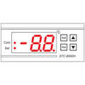 2 Fans with LED Thermostat 1U Rack 19