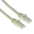 ACT Cat. 6A U/UTP PVC Snagless Patchkabel Ivoor 0,5 Meter