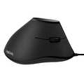 Ergonomic vertical mouse, USB, 100dpi, black