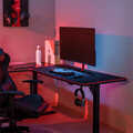 XXXL gaming mouse pad, 120 x 60 x 0.3 cm, black