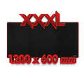 XXXL gaming mouse pad, 120 x 60 x 0.3 cm, black
