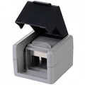 Wall Box for 2 Keystone Slim IP44 Sockets