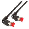 Cat 6A 90 graden patchkabels