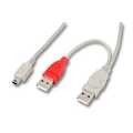 USB Data+Voeding kabel voor mobiele schijven