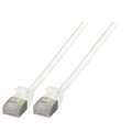 Cat.6A Patch cable U/FTP,  Raw cable TPE, 4,0mm ultraflex, 2m, white