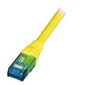 Cat.6A patchkabel 10G U/UTP LSZH Geel 2m