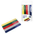 Velcro cable strap, 5 pcs. multicoloured