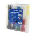 Cable tie set  600 pcs. mixed color different lengths