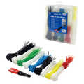 Cable tie set  600 pcs. mixed color different lengths