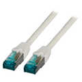 RJ45 Patch cable S/FTP, Cat. 6A, grey, 40m