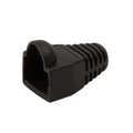 Modular RJ45 Plug Cable Boot 5.8mm, black, 100 pcs.