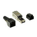 LogiLink Field Assembly RJ45 Plug Cat.6A 10GE, fully shielded