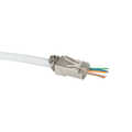 RJ45 modular easy plug Cat.6 FTP RJ45, open front, 50 stuks