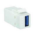 Keystone Adapter USB3.0 Snap in Wit