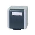 Buiten opbouwdoos voor 2 keystone modules, IP44