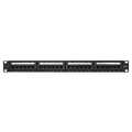 Cat.6 Patch Panel 24-Port UTP, 180° punch down