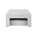 Consolidation point box  4-port, desk/wall/rail mounting, grey
