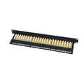 Cat.6A Patch Panel 24-Port UTP, 1U, 90° IDC