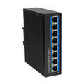 Industrial Gigabit Ethernet PoE switch, 8-port, 10/100/1000 Mbit/s