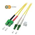 Duplex Singlemode OS2 LC/APC-SC/APC, extra mantel, 70m