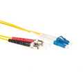 Duplex Glasvezel Patchkabel LC-ST 9/125 OS2,  5m