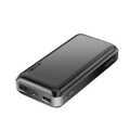 Mobile Power Bank, LiPo, 20.000 mAh, black