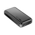 Mobile Power Bank, LiPo, 20.000 mAh, black
