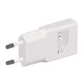 USB Wall Charger, GaN, 2port, USB-AF & USB-CF, PD 30W, slim, white