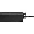 19 inch 7-v spanningsslof,  zwart, Filters, overspan.beveiliging 2m