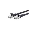 Patch Cable Cat.6A AWG 26 10G  8 m zwart