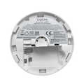Smoke detector with replaceable zinc carbon battery, 1 year battery