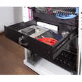 2U Rack drawer for installation in 19-inch server and network cabinets