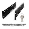 2U Rack drawer for installation in 19-inch server and network cabinets