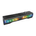 Mobiele soundbar met feestverlichting 2 in 1 gaming geluidssysteem