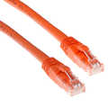 CAT6 UTP patchkabel oranje met lipbeschermer 10m