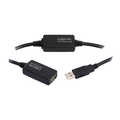 Extension cable Active USB 2.0, black, 20m