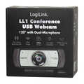 Conference HD USB webcam, dual microphone, manual focus